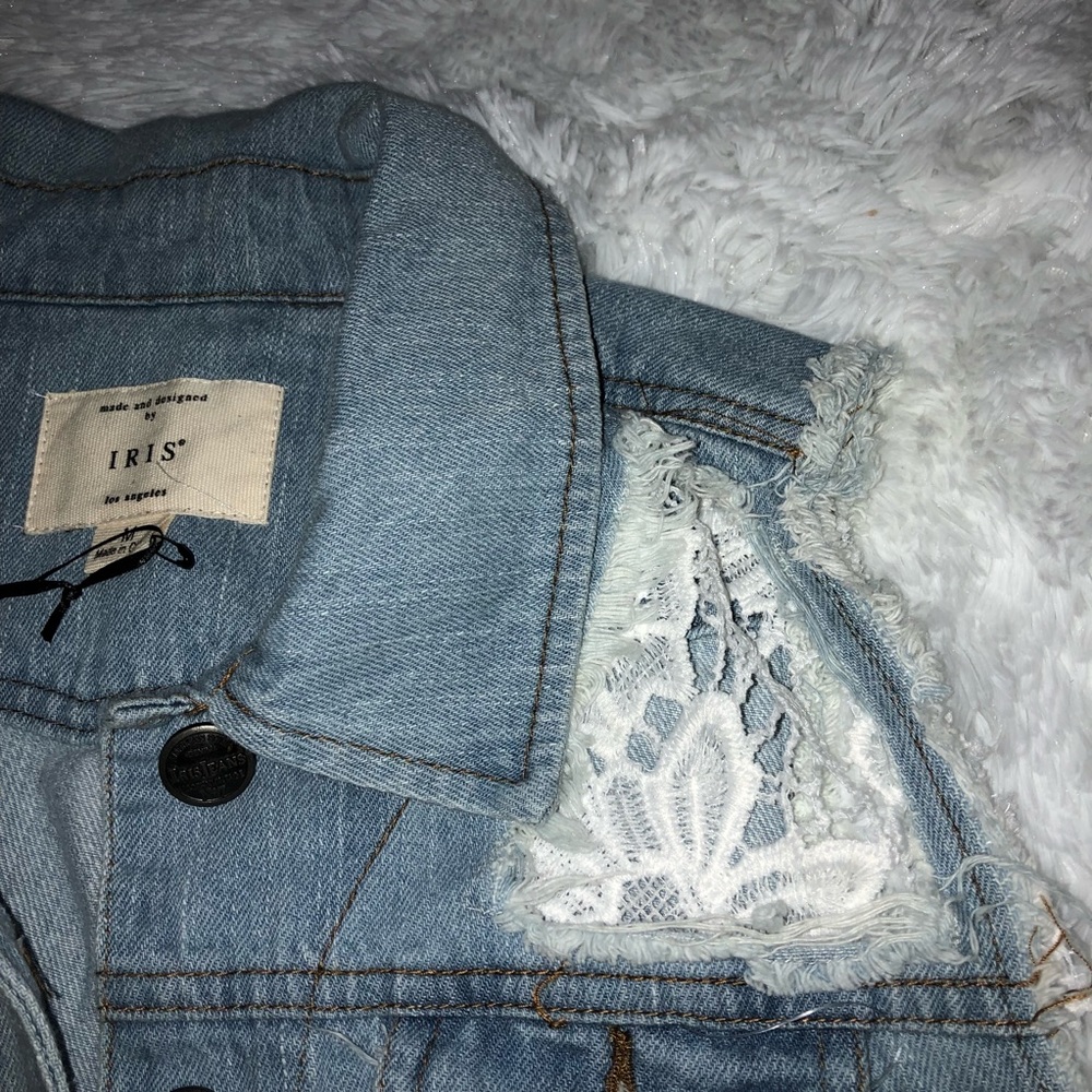Junior Blue Jean Vest by Iris - Picture 4 of 7